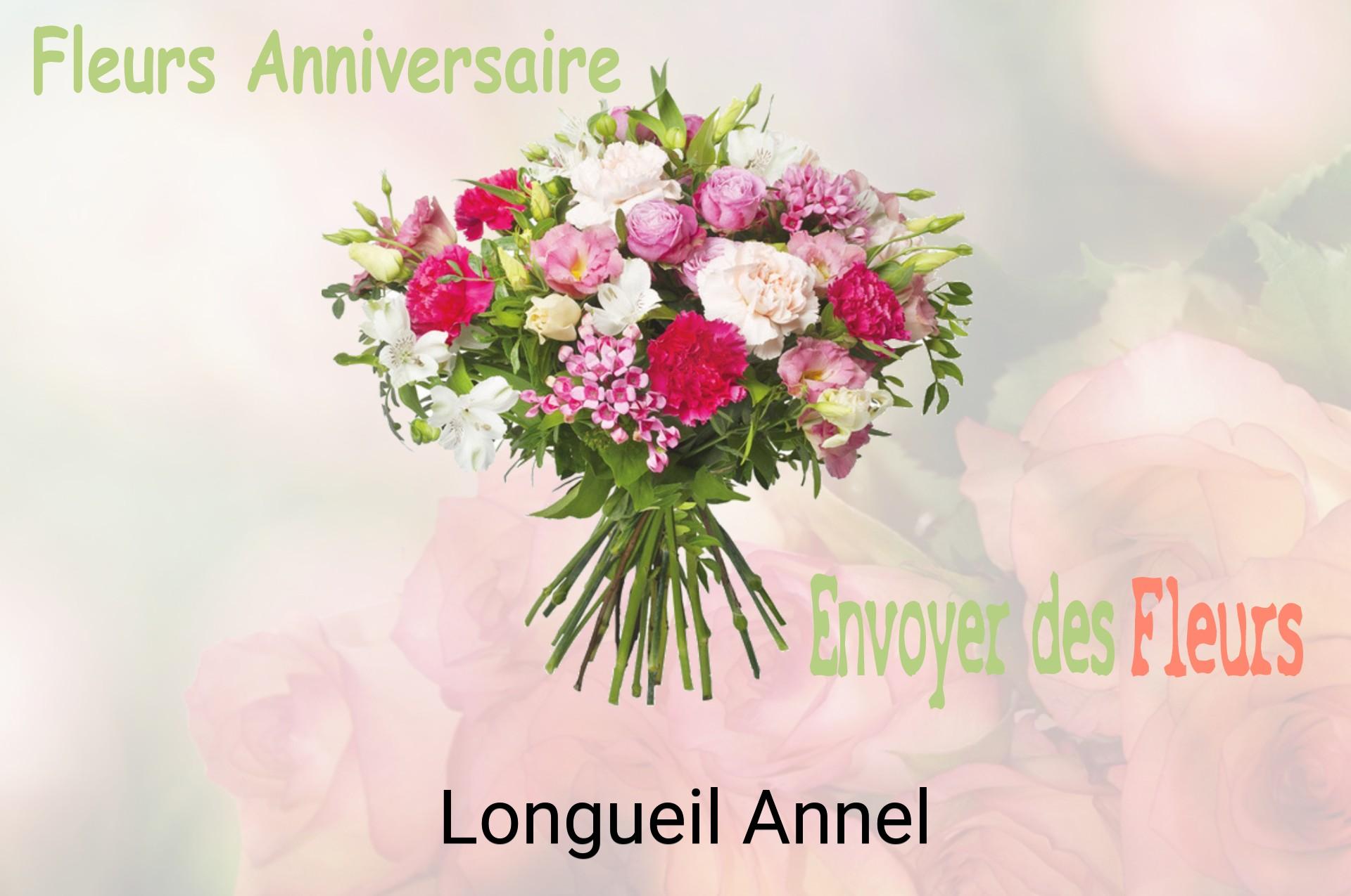 Bouquet de fleurs d’anniversaire livré à Longueil-Annel